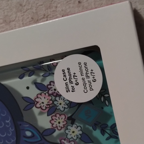 NIB Vera Bradley iphone 6+/7+ phone case - Picture 2 of 5